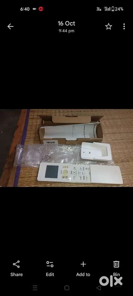 Daikin original AC remote oneplus Bluetooth
