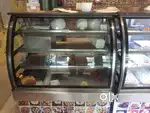 2 very good new condition steel counter