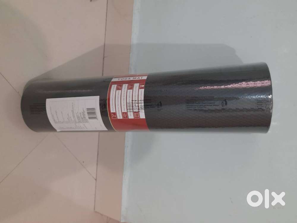Brand New Lifelong Yoga Mat (8mm, Black, Anti-Slip) – Unused & Packed