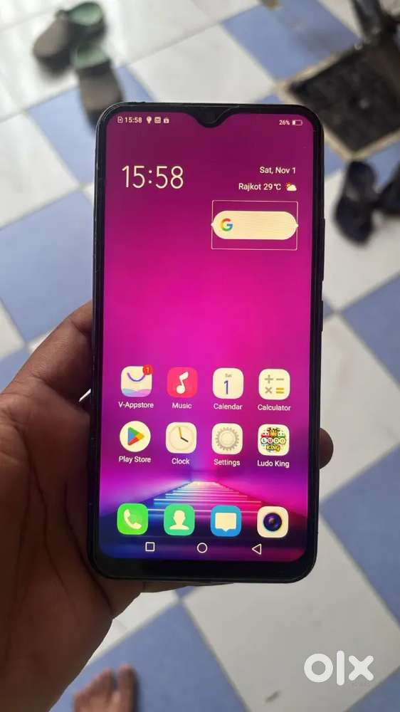 Vivo Y 17 Blue Colour