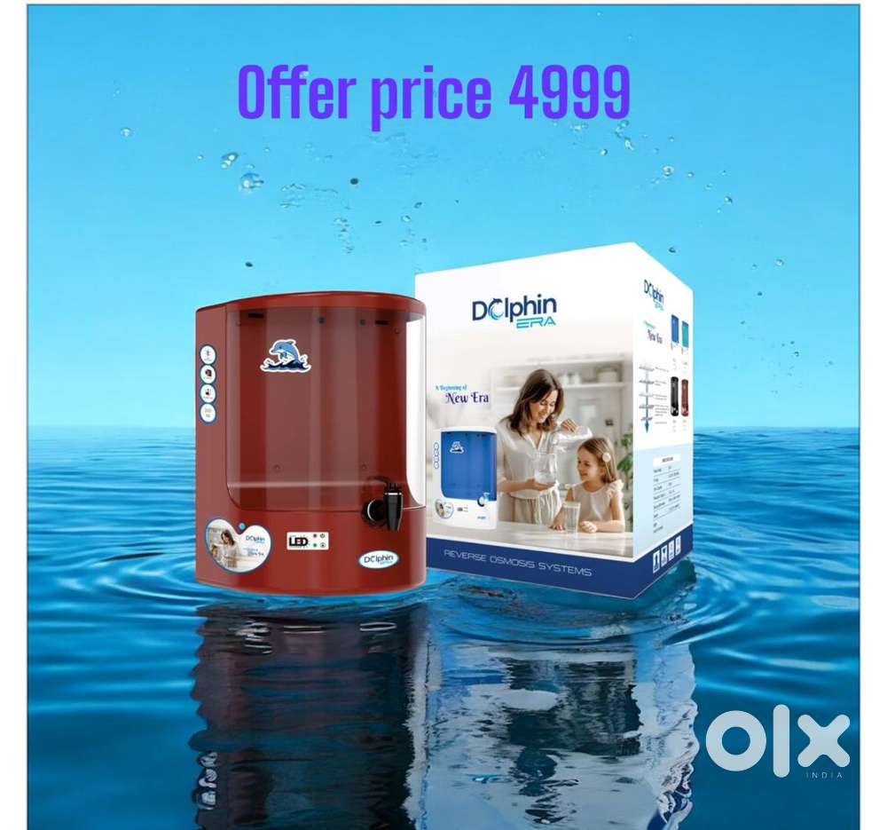 Dolphin RO + UV + UF Purifier – Triple Stage Purity  Trusted Brand