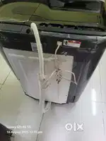 Almost new, never used washing machine, within warranty