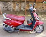 Mahindra Gusto 125 one handedly driven company parts good condition