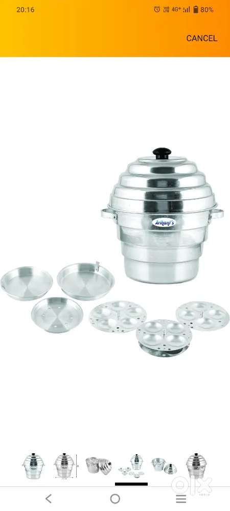 Dhokla cum Idli Maker & Tandoor Baati Maker