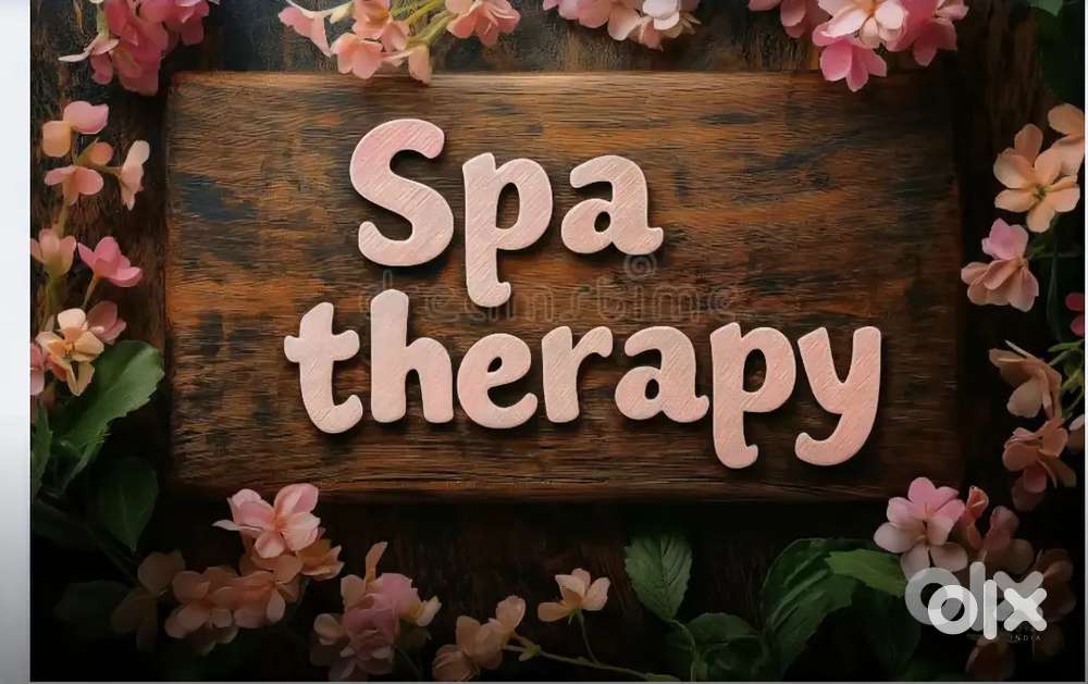 Female spa therapist