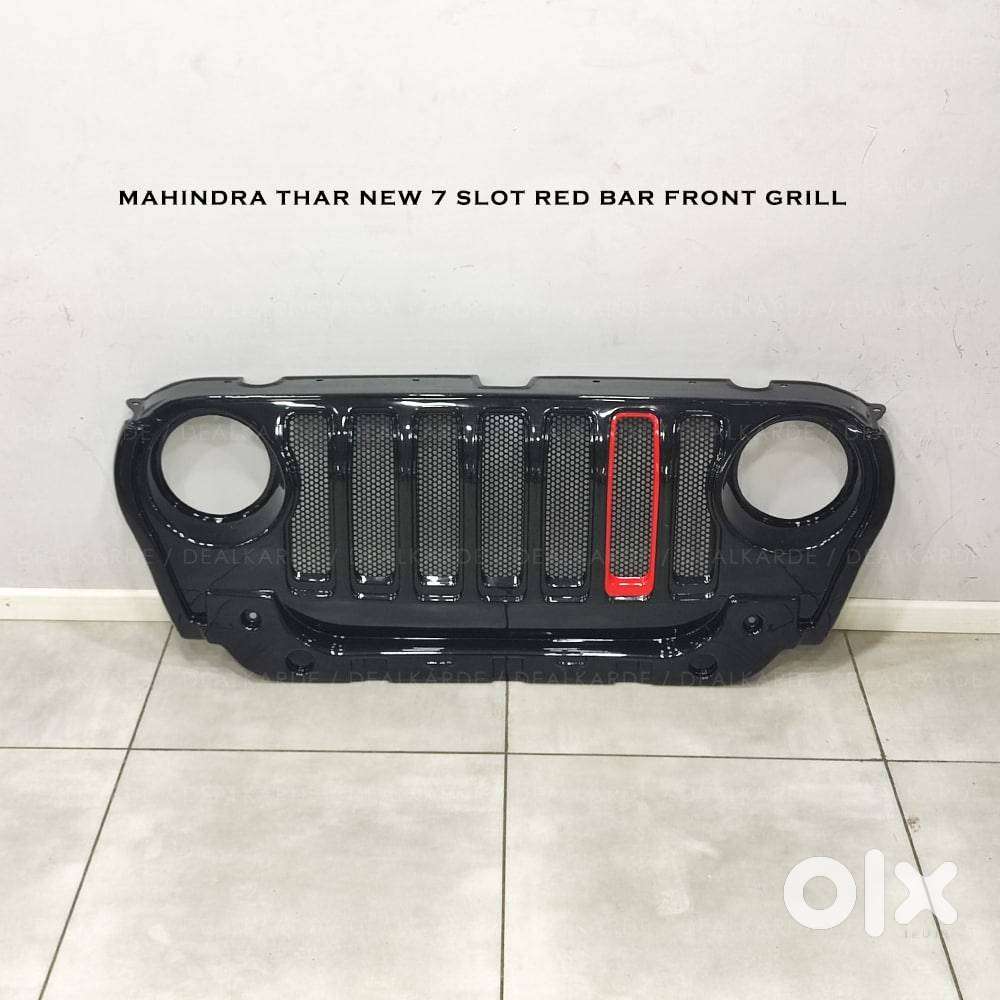 Mahindra Thar Accessories – Headlight, Taillight, AC Vent, Front Grill