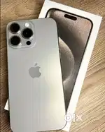 IPHONE 15 PRO 256GB NATURAL COLOUR WITH BOX ITS REFURBISHED MODEL