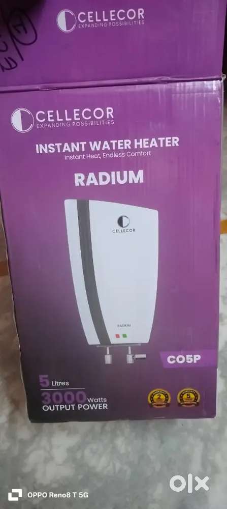 Cellecor ( instant water heater)