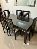 6 Chairs Dining Table For Sale