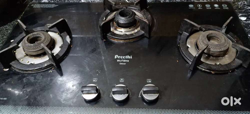 Gas stove hub working condition