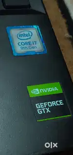 Hp pavilion inten i7 9th gen GTX 1650