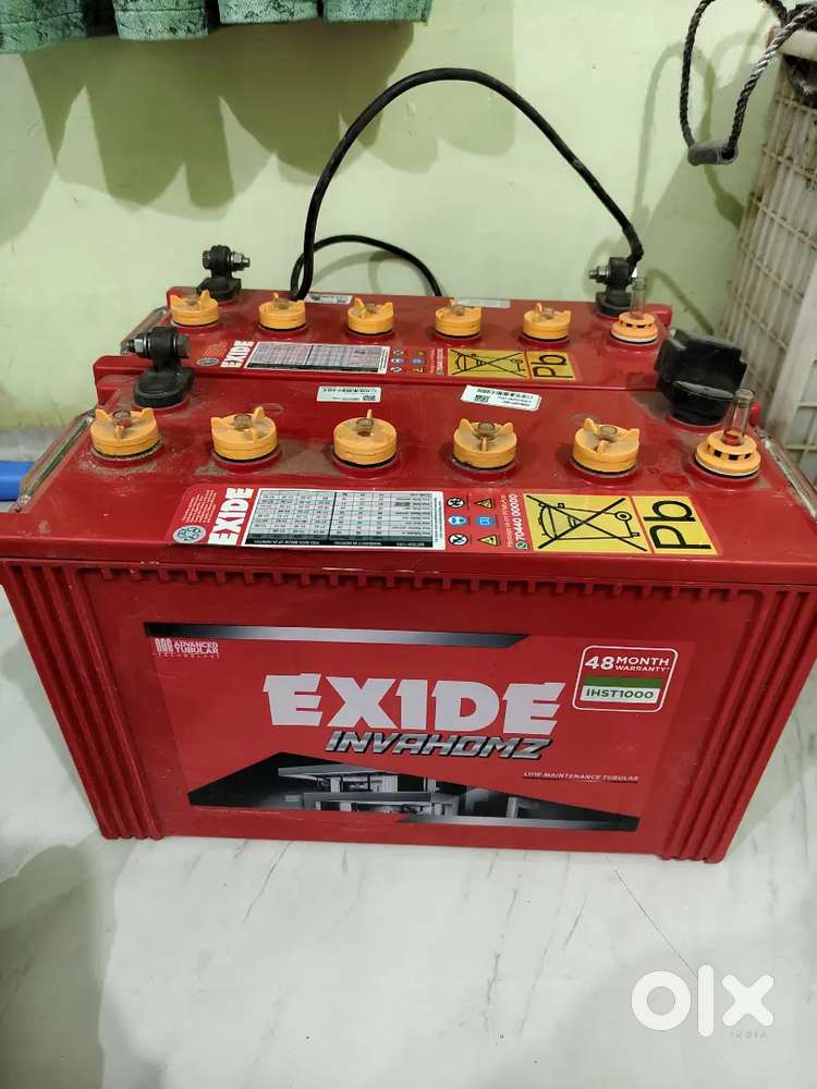 Inverter with 2 battery