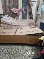 Bed along with mattress
