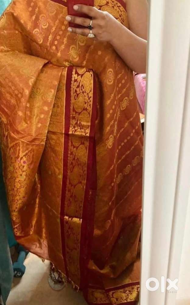 Pure tissue Kanjeevaram silk saree for sale