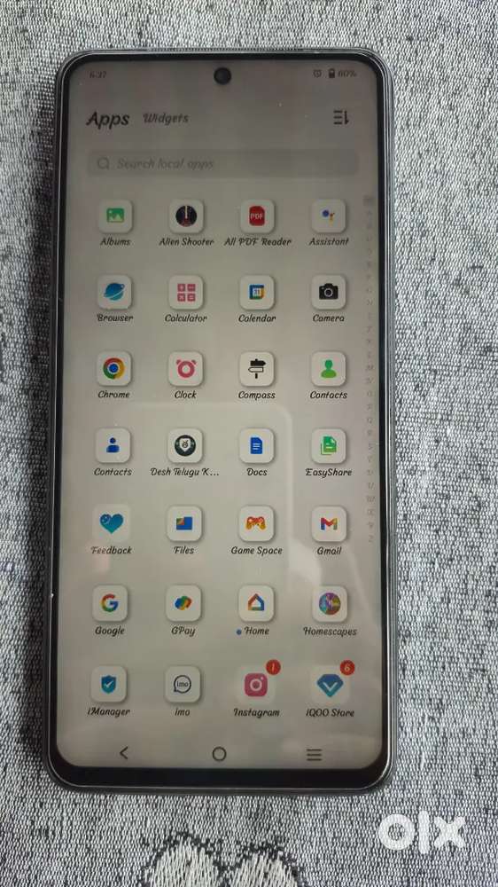 Iqoo z5 ram 8gb rom 128