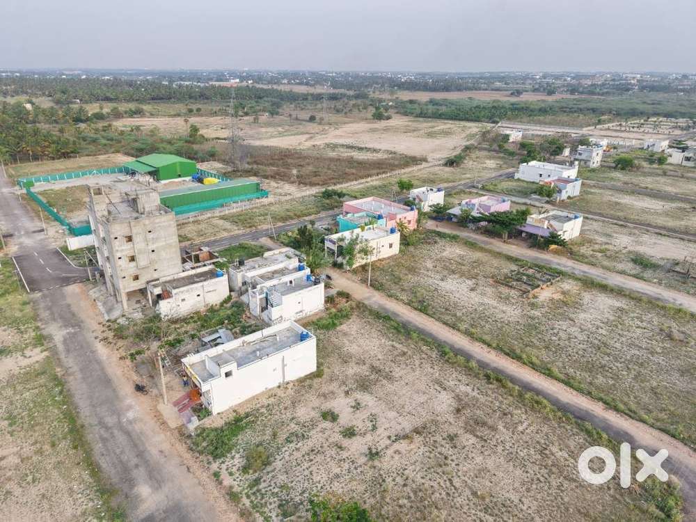 DTCP Approved  Plots For Sale in Thennampalayam to Annur Road