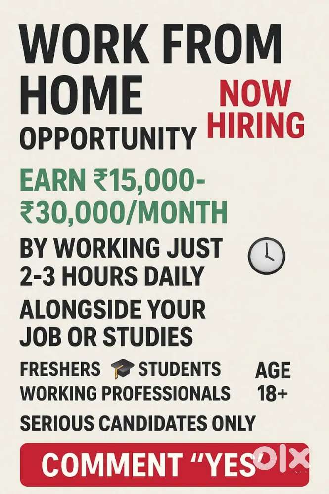 Work from home opportunity