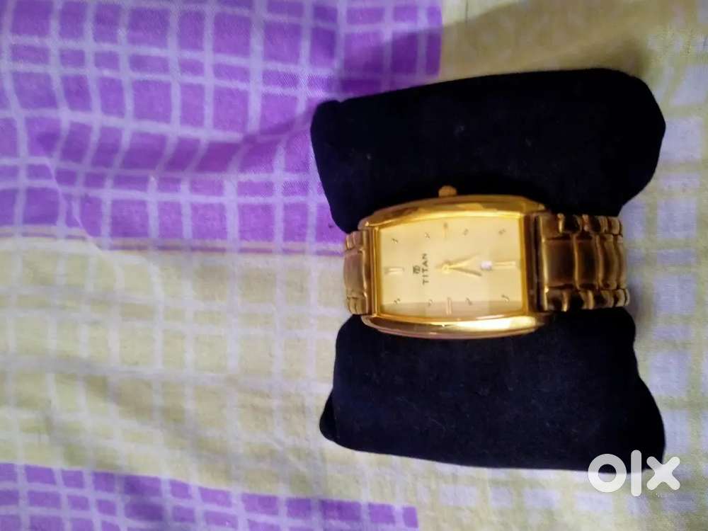 Titan Gold watch