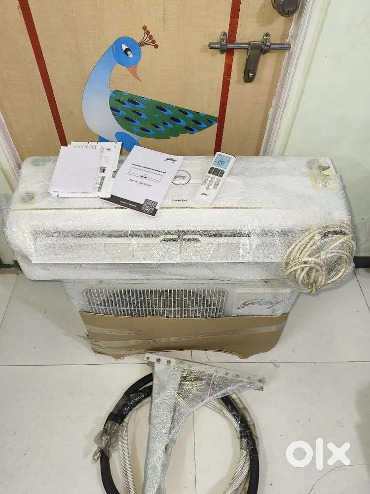 Godrej ac 1 ton inverter 3 star niw brand condition