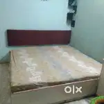 King size bed with mattress