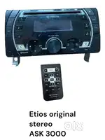 Etios /liva car stereo,back bumper,  front grill ,Hed lights