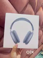 Sealed pack, Apple AirPods, Max blue colour with Indian bill