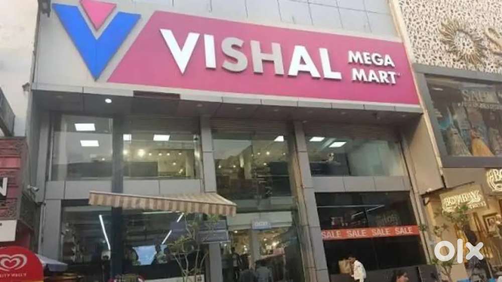 New job hiring in vishal mega Mart shopping mall 50 candidate need
