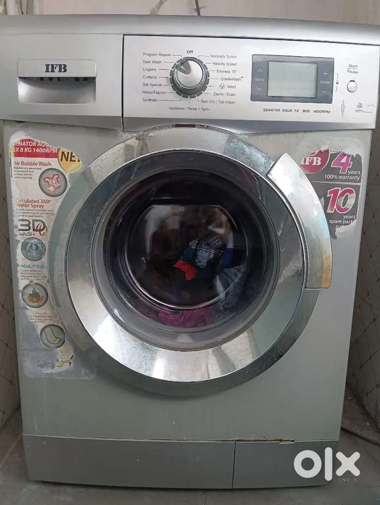 IFB Senator Aqua 5X 8kg Front Load Washing Machine – Used
