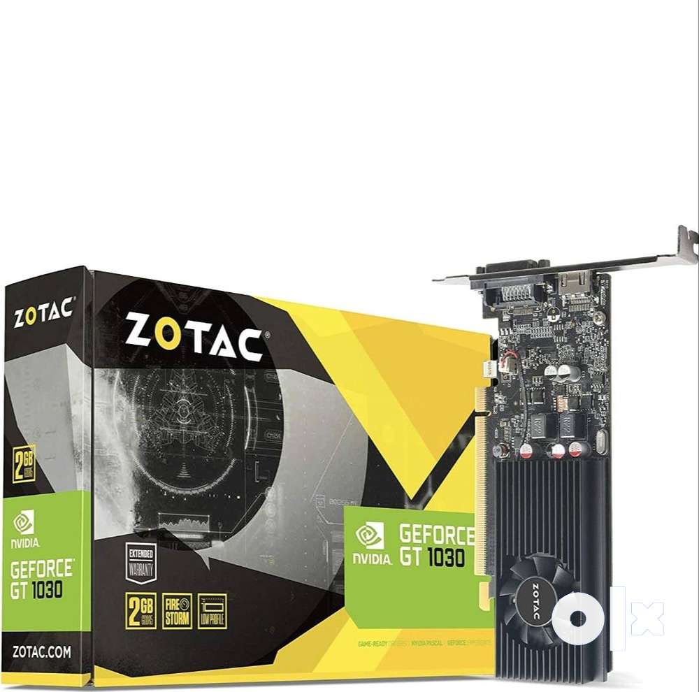 Zotac GeForce GT 1030 2GB GDDR5 Graphics Card with GeForce Experience