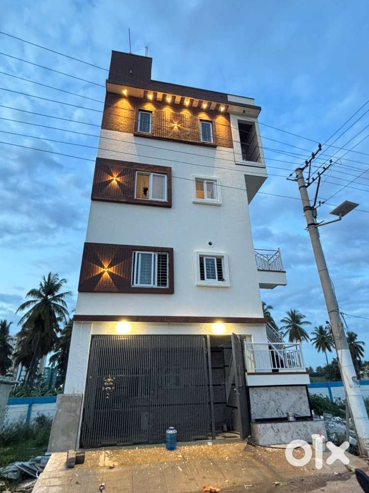 Rented income and 3BHK duplex house fully  furnished