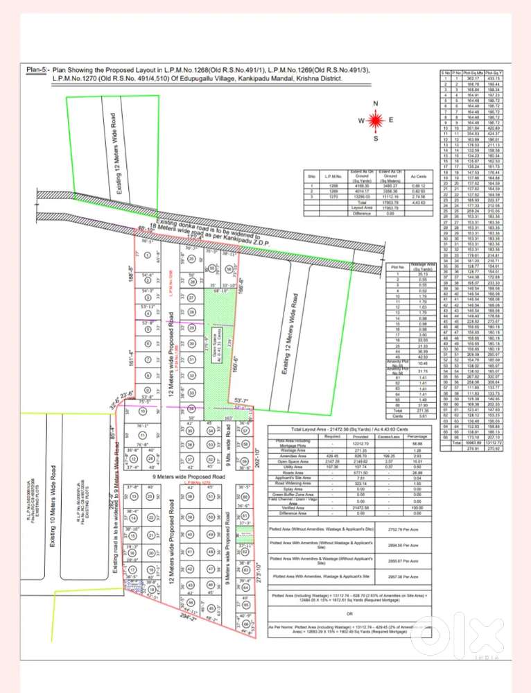 ఈడుపుగల్లు లో CRDA plots, ready to construction