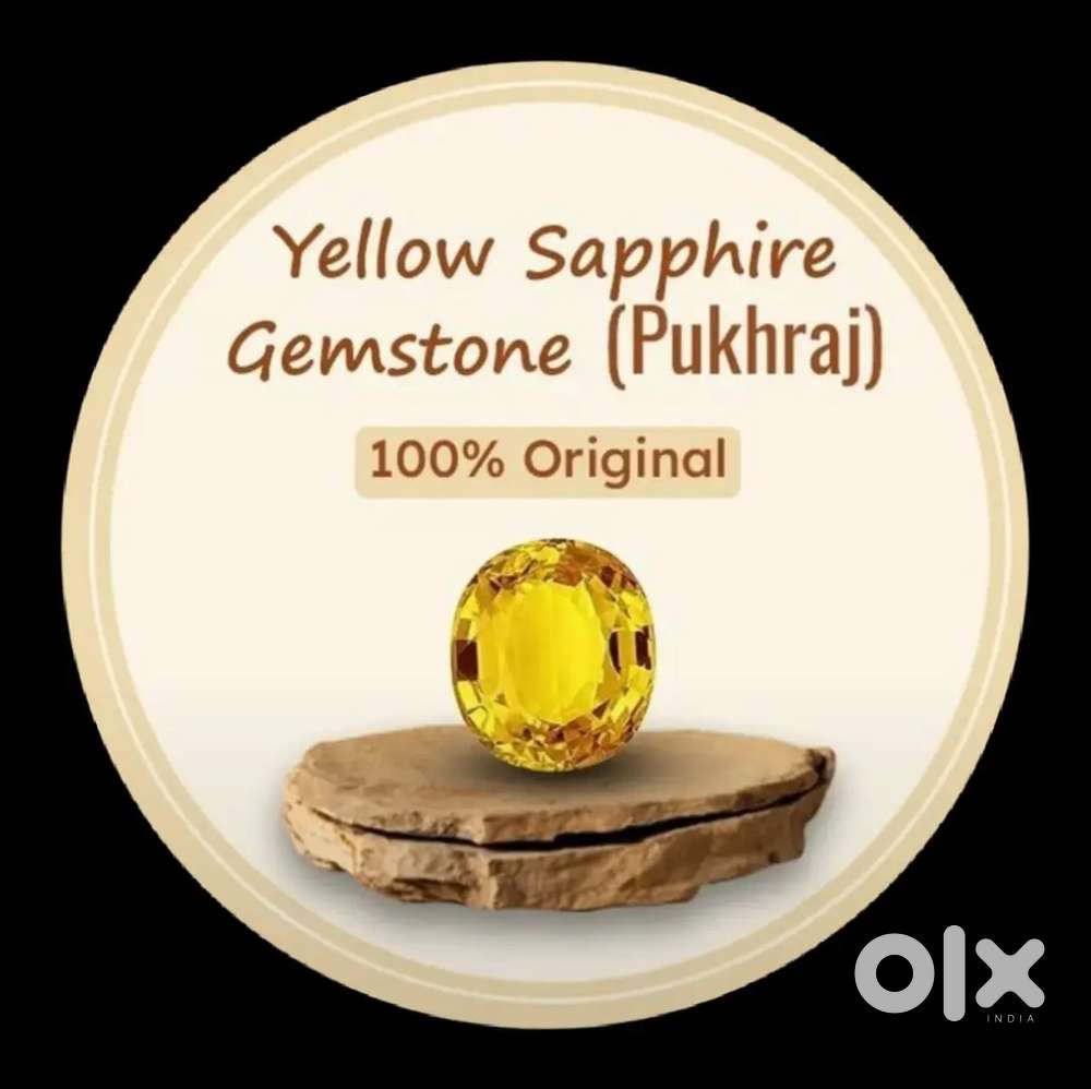 Yellow sapphire (पुखराज )