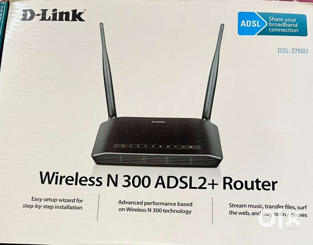 D-Link Wireless N 300 ADSL2+ Router