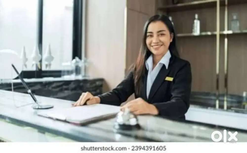 Hotel reception job