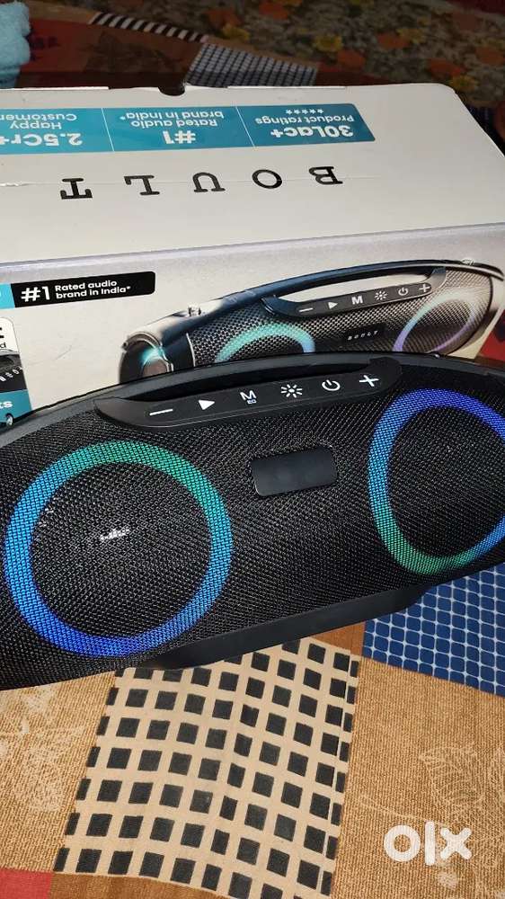 Boult bassbox 60watt speaker in well conditions all new