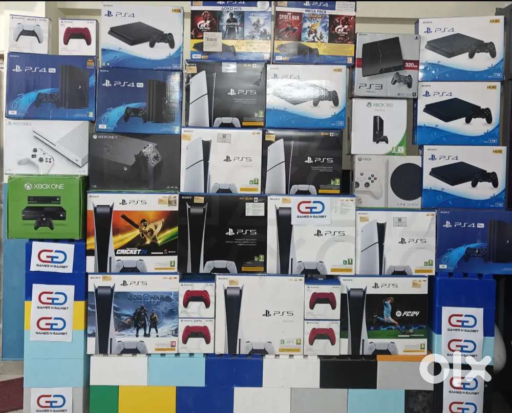 Exchange your old gaming console to new PS5 or X box consoles