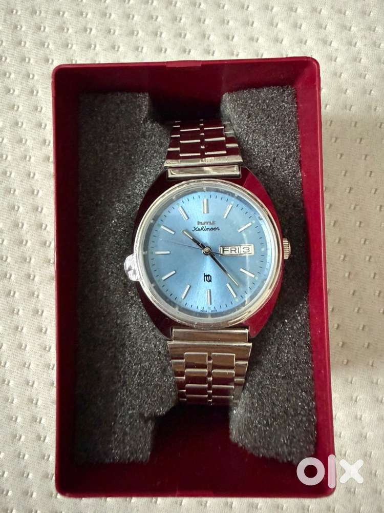 HMT KOHINOOR QUARTZ B1 LIGHT BLUE SUNRAY