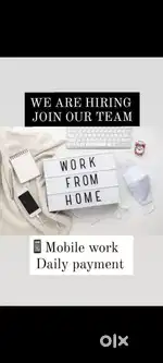 Get paid daily for simple mobile and typing work