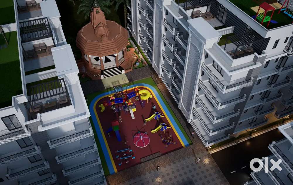 Swimming Pool,Park, Club House, Temple Kids Play Area,indore games