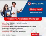Asst manager/Deputy manager