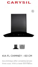 CARYSIL Kitchen Chimney 60cm