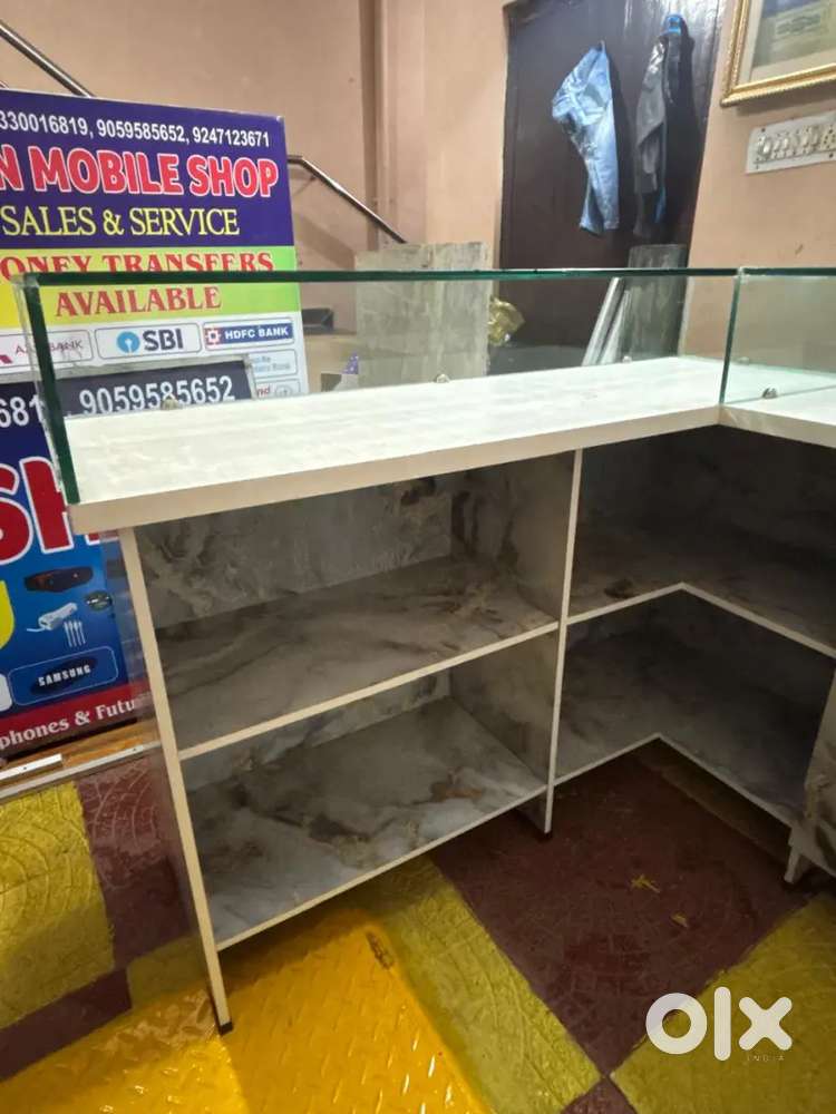 Mobile shop counter