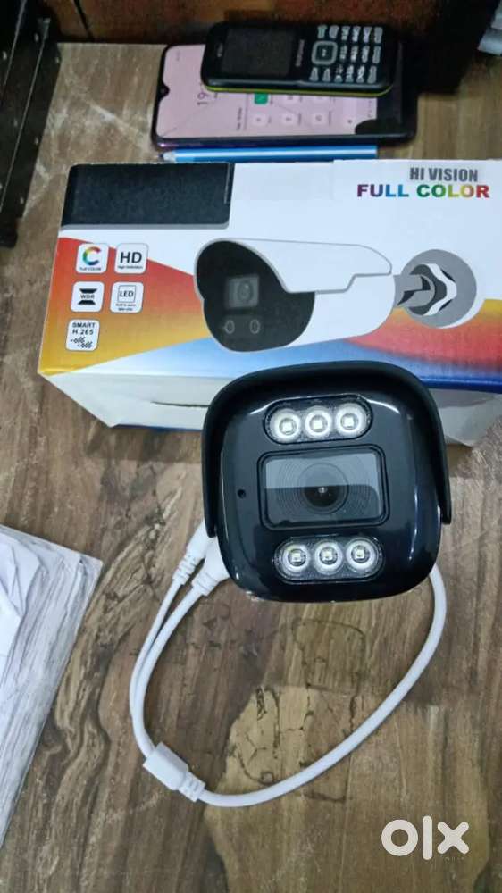 8 cameras installation