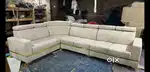 PREMIUM QUALITY HEAD REST MODEL L TYPE SOFA IN DIAMOND STRECHING