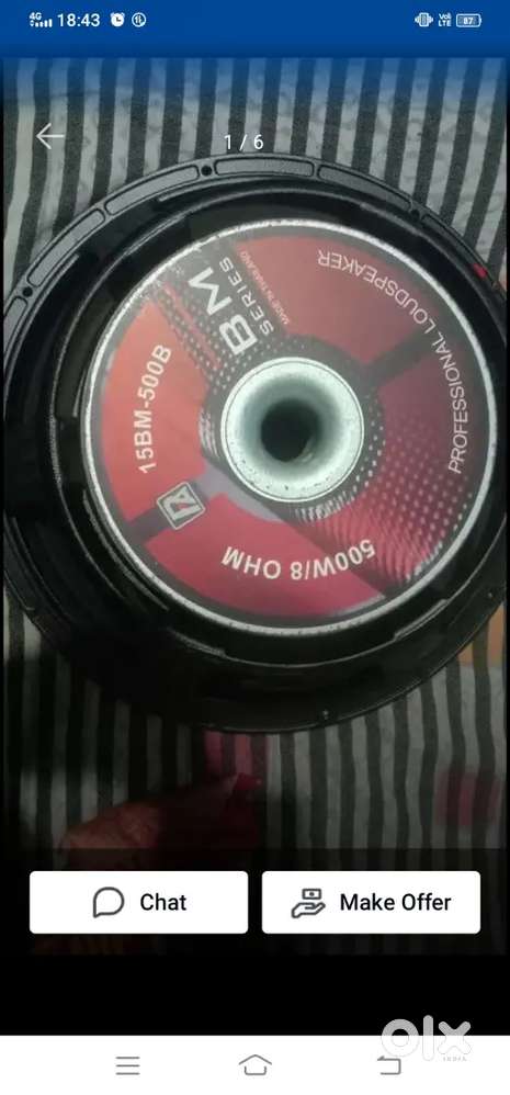 500 w p audio spikar