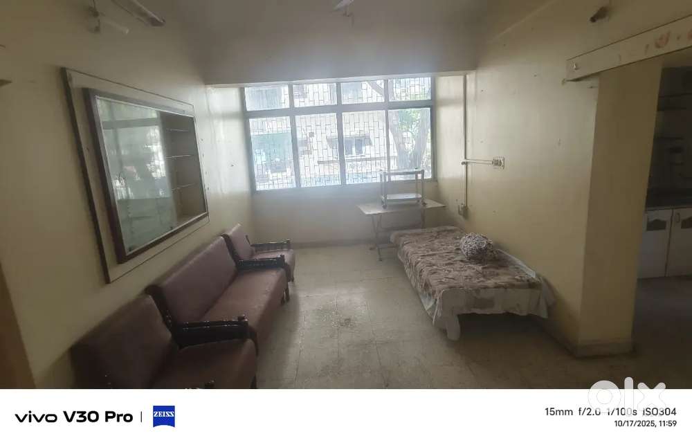 1 bhk furnished flat at Patel colony main road