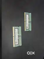 Two modules of Samsung DDR5 5600MHz SODIMM RAM.