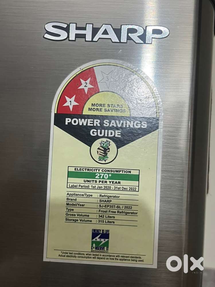 SHARP FRIDGE