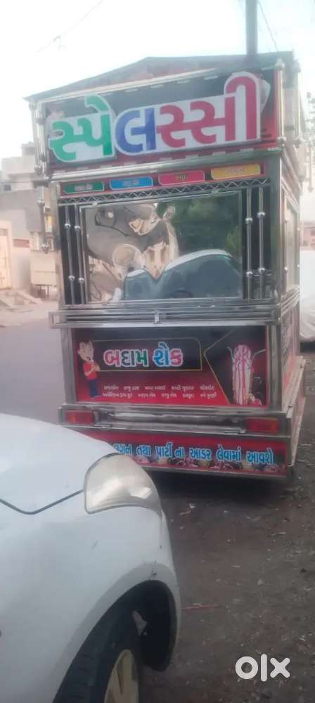 Atul shakti with icecream  store