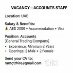 Account staff